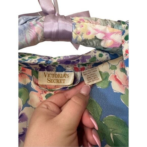 Victoria’s Secret Gold Label Floral Cottage Sexy Robe | One Size - Picture 9 of 9